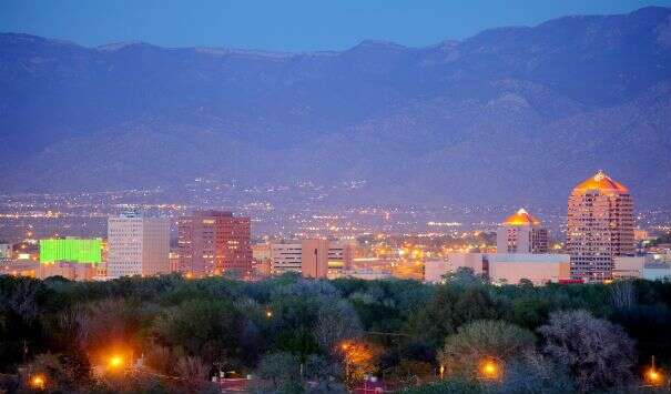 University of New Mexico, Albuquerque, New Mexico (elev. 5,312 feet)