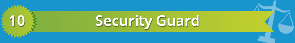 best criminal justice careers security guard