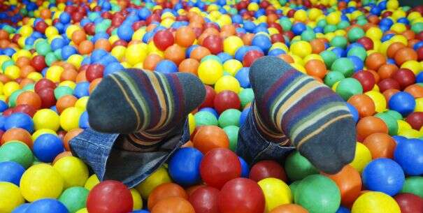 Ball Pit at Simmons Hall   Massachusetts Institute of Technology