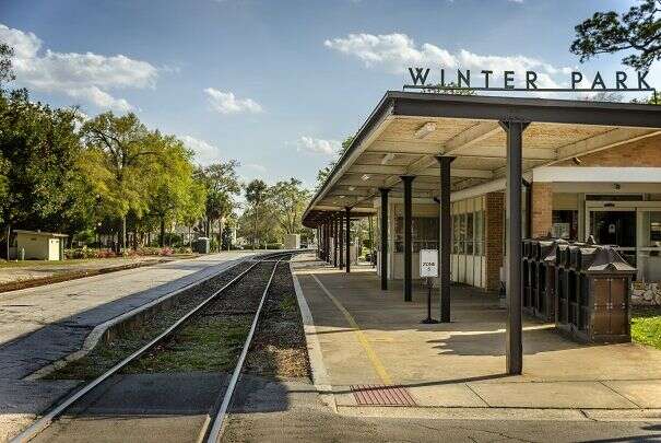 Beautiful college town of Rollins College, Winter Park